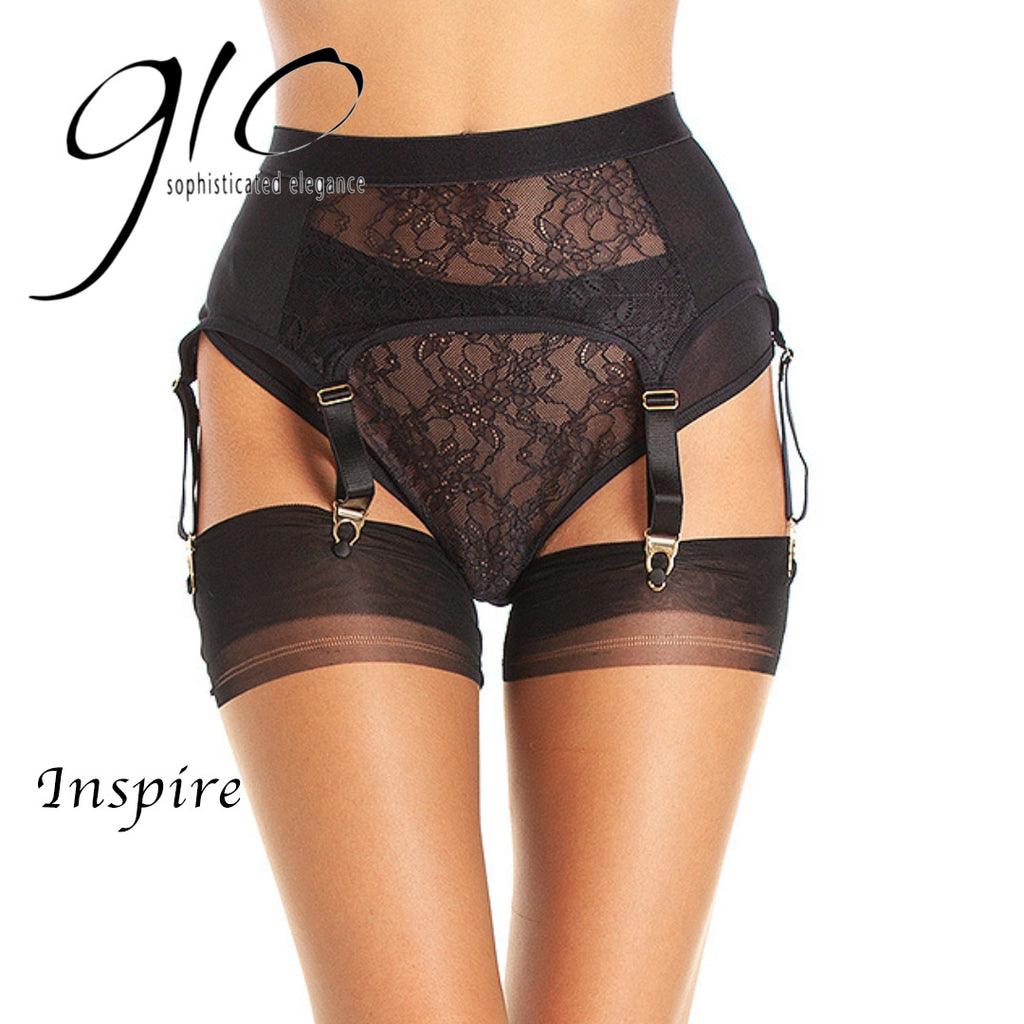 Inspire Garter Belt/Panty Set