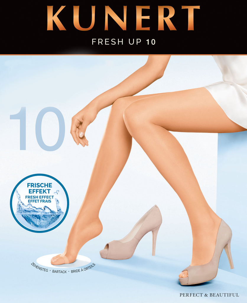 Fresh Up 10- Toeless Pantyhose